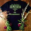 QCK Remedies T-shirt (Hanes COOL DRI black shirt w/lime green words/image - Image 3